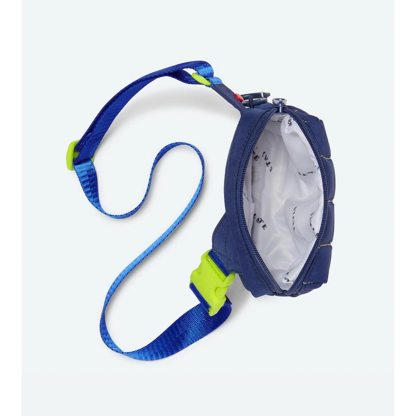 New State Bags Kids Lorimer Quilted Fanny Pack Bag In Navy/Neon — image 3 of 3
